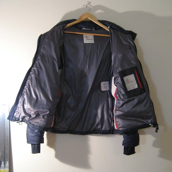 Moncler Grenoble Beckler Goose Down Puffer Ski Jacket, Blue #116347 - Picture 3 of 13